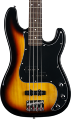 4-keelne basskitarr SX SPJ62+ SET 3-Tone Sunburst 4-keelne basskitarr - 3