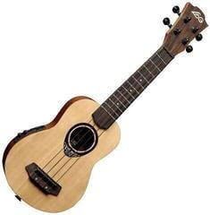 Soprano Ukulele LAG TKU150SE SET Natural Soprano Ukulele - 1