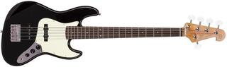 5-snarige basgitaar SX SJB62+/5 SET 2 Black 5-snarige basgitaar - 2