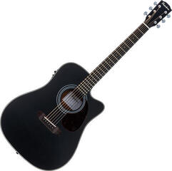 electro-acoustic guitar Pasadena PDC-200E SET Black electro-acoustic guitar - 1