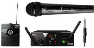 Vezeték nélküli rendszer AKG WMS40 MIX HEAD SET Vezeték nélküli rendszer - 1
