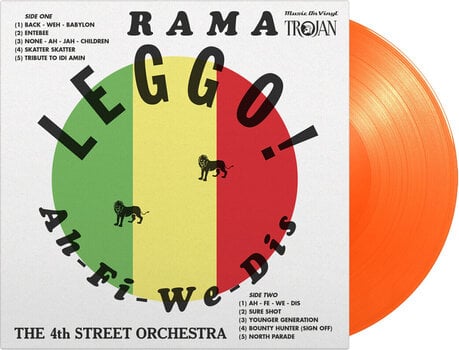 LP ploča 4Th Street Orchestra - Leggo! Ah-Fe-We-Dis (Limited Edition) (Orange Coloured) (180 g) (LP) - 2