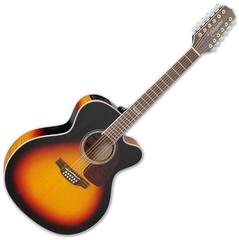 12-струнна електро-акустична китара Takamine GJ72CE-12BSB SET Brown Sunburst 12-струнна електро-акустична китара - 1