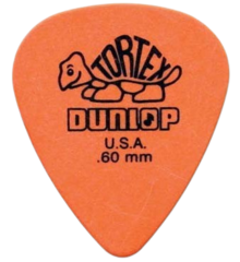 Pick Dunlop 418R 0.60 Tortex Standard 6 Pick - 1