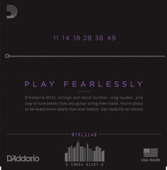 Strenge til E-guitar D'Addario NYXL1149 SET Strenge til E-guitar - 2