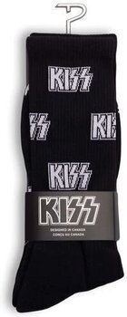 Sokken Kiss Kiss All Over Logo Crew One Size Sokken - 3