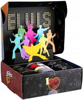 Sokken Elvis Presley 3 Pack Gift Box One Size Sokken - 2