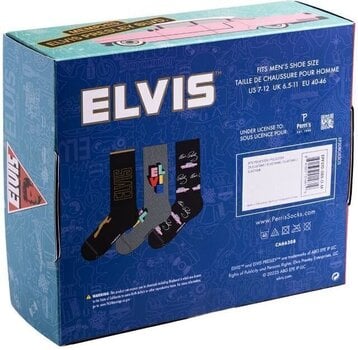 Sokken Elvis Presley 3 Pack Gift Box One Size Sokken - 5