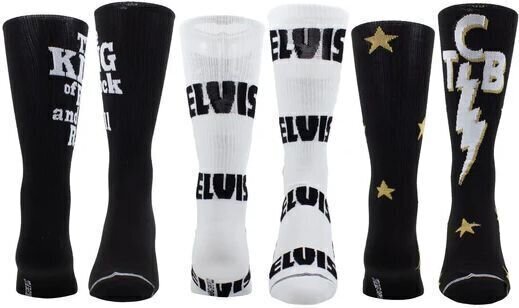 Sokken Elvis Presley 3 Pack One Size Sokken - 2