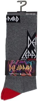 Sokken Def Leppard Logo Crew One Size Sokken - 3