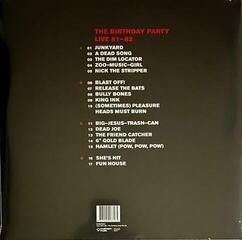 LP ploča The Birthday Party - Live 81-82 (Limited Edition) (Transparent Red & Black Dust Coloured) (2 LP) - 1