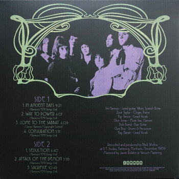 Disco in vinile Black Widow - Return To The Sabbat (Reissue) (LP) - 2