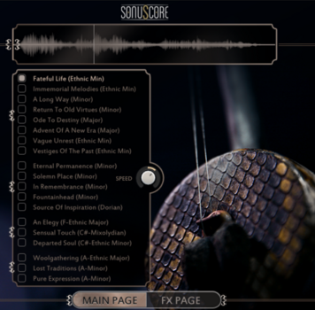 Sample-/äänikirjasto Sonuscore Ethnic String Phrases - Esraj & Erhu (Digitaalinen tuote) - 2