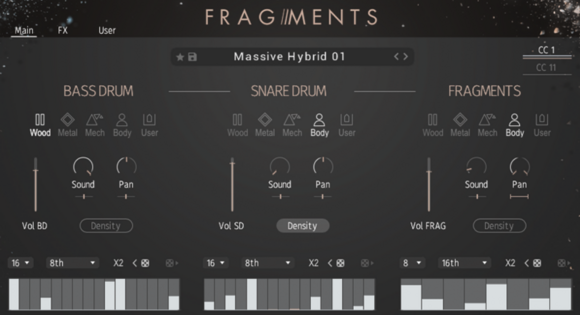 Бібліотека звуків для семплера Sonuscore Fragments - Modern Percussion (Цифровий товар) - 2