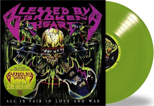 LP ploča Blessed By A Broken Heart - All Is Fair In Love And War (Limited Edition) (Reissue) (Remastered) (Slime Green Coloured) (LP) - 2