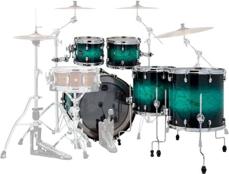 Акустична барабанна установка Mapex SR628XZXT Saturn VI Marine Teal Burst Акустична барабанна установка - 3