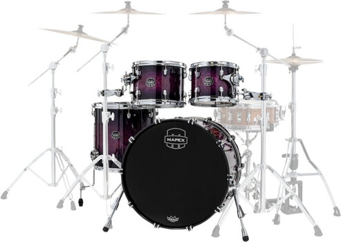 Set akustičnih bubnjeva Mapex SR529XZXP Saturn VI Royal Purple Burst Set akustičnih bubnjeva - 2