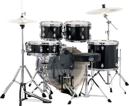 Set Batteria Acustica Mapex VE5044FTVH Venus Black Galaxy Sparkle Set Batteria Acustica - 2