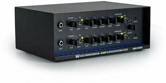 Solid-State Bass Amplifier Warwick LWA 1000 Black - 3