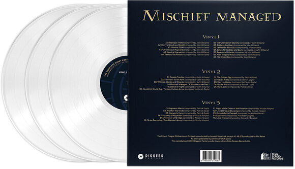 Δίσκος LP The City Of Prague Philharmonic Orchestra - The Complete Harry Potter Film Music Collection (White Coloured) (3 LP) - 3