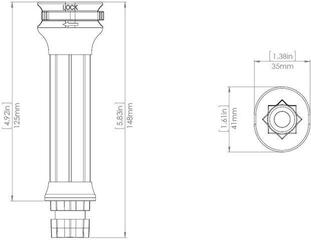 Accesorii pentru bărci gonflabile Railblaza StarPort Black Accesorii pentru bărci gonflabile - 1