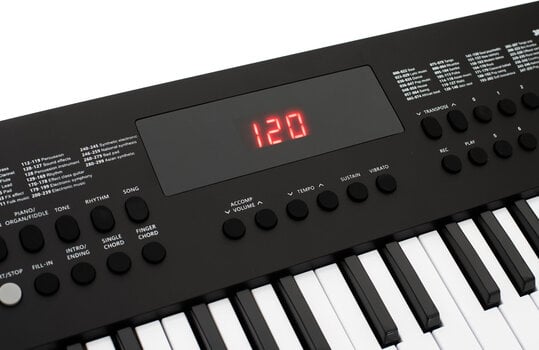 Claviatură pentru copii Pianonova Chiquito 1 Claviatură pentru copii Black - 6