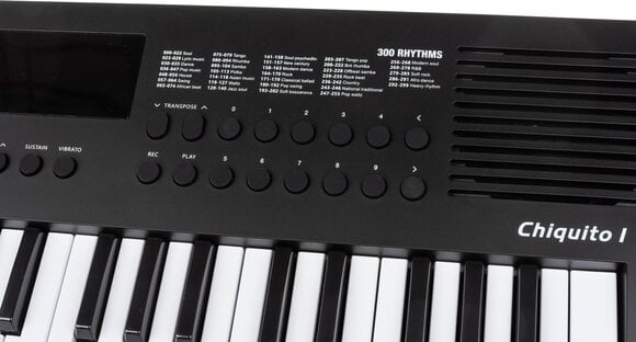 Claviatură pentru copii Pianonova Chiquito 1 Claviatură pentru copii Black - 9