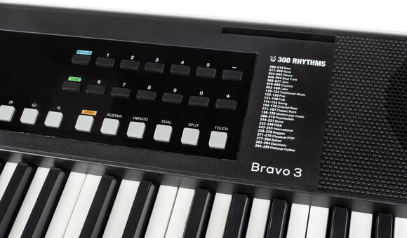Klavijatura s dinamikom Pianonova Bravo 3 Klavijatura s dinamikom Black - 8