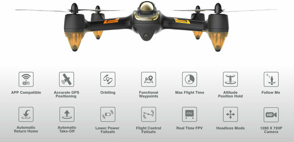 Dronă Hubsan H501M X4 Air Basic Edition - 7