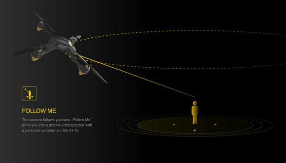 Dron Hubsan H501A X4 Brushless WIFI + Controller - 12