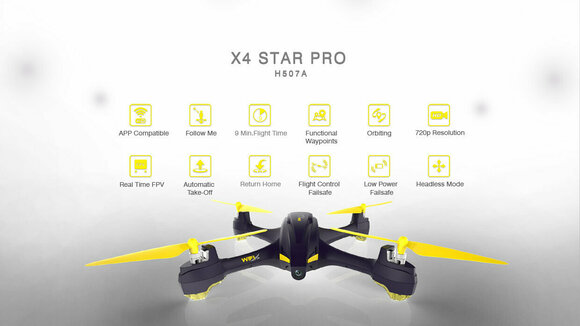 Drón Hubsan H507A Plus X4 Star Pro - 11