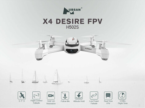 Drone Hubsan H502S X4 Desire FPV - 6