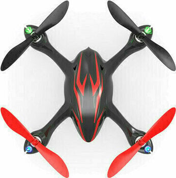 Drón Hubsan H107C 720p Black/Red - 4
