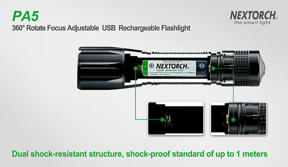 Ručna baterijska svjetiljka Nextorch PA5 Ručna baterijska svjetiljka - 17