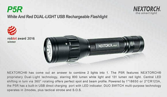 Ručna baterijska svjetiljka Nextorch P5R Ručna baterijska svjetiljka - 4