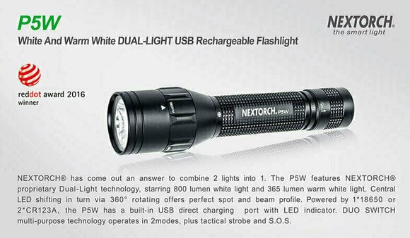 Taschenlampe Nextorch P5W Taschenlampe - 4