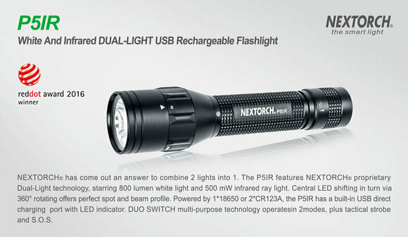 Ručna baterijska svjetiljka Nextorch P5IR Ručna baterijska svjetiljka - 3