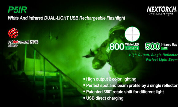 Ručna baterijska svjetiljka Nextorch P5IR Ručna baterijska svjetiljka - 4