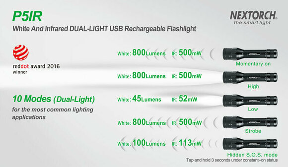 Flashlight Nextorch P5IR Flashlight - 13