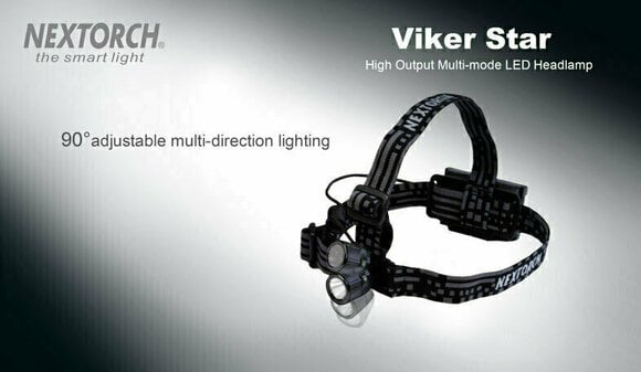 Stirnlampe batteriebetrieben Nextorch Viker Star 225 lm Kopflampe Stirnlampe batteriebetrieben - 6