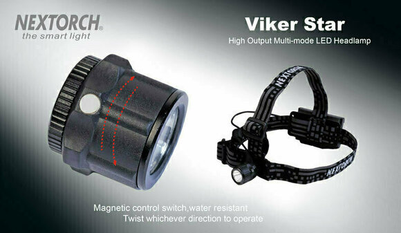 Stirnlampe batteriebetrieben Nextorch Viker Star 225 lm Kopflampe Stirnlampe batteriebetrieben - 8