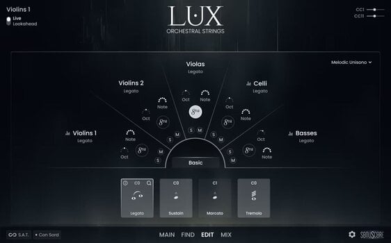 Sample/Sound Library Sonuscore LUX Orchestral Strings (Digital product) - 3