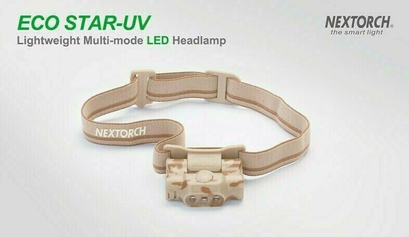 Stirnlampe batteriebetrieben Nextorch Eco Star-UV 30 lm Kopflampe Stirnlampe batteriebetrieben - 3