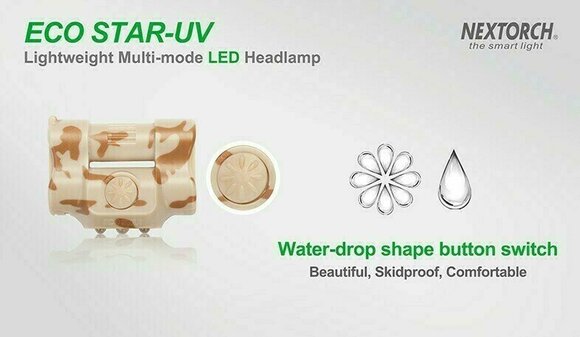 Stirnlampe batteriebetrieben Nextorch Eco Star-UV 30 lm Kopflampe Stirnlampe batteriebetrieben - 14