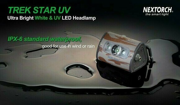 Hoofdlamp Nextorch Trek Star UV 140 lm Headlamp Hoofdlamp - 15