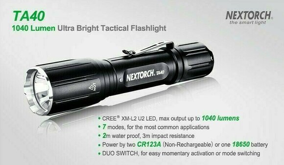 Flashlight Nextorch TA40 Flashlight - 10