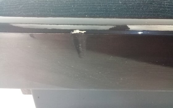 Banqueta de piano em madeira Pianonova SG 801 Banqueta de piano em madeira Rosewood (Tao bons como novos) - 4