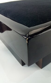 Banqueta de piano em madeira Pianonova SG 801 Banqueta de piano em madeira Rosewood (Tao bons como novos) - 5