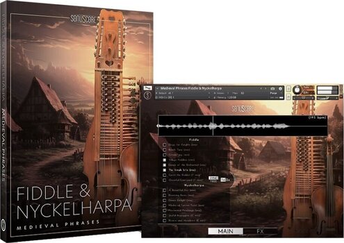 Zvočna knjiga za sampler Sonuscore Medieval Phrases Fiddle & Nyckelharpa (Digitalni izdelek) - 2