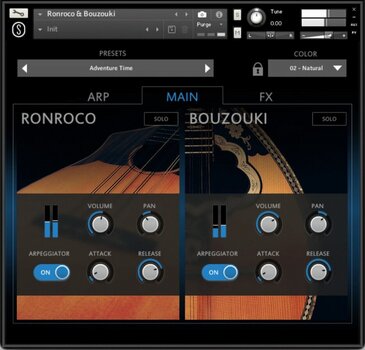 Bibliotecă de sunet pentru samplere Sonuscore Origins Vol. 9: Ronroco & Bouzouki (Produs digital) - 2